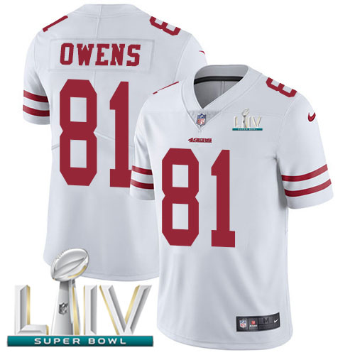 San Francisco 49ers Nike #81 Jordan Matthews White Super Bowl LIV 2020 Youth Stitched NFL Vapor Untouchable Limited Jersey->youth nfl jersey->Youth Jersey